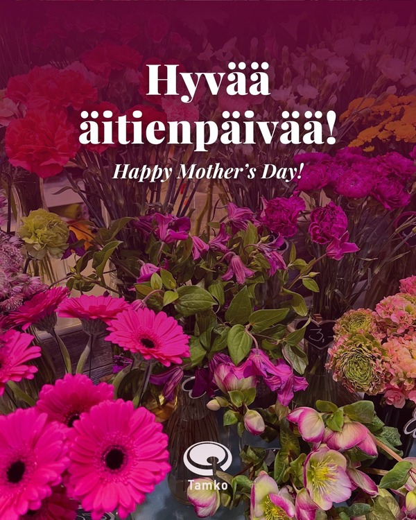 Hyvää äitienpäivää!💐 Me Tamkossa teemme töitä, jotta perheelliset opiskelijat huomioidaan…