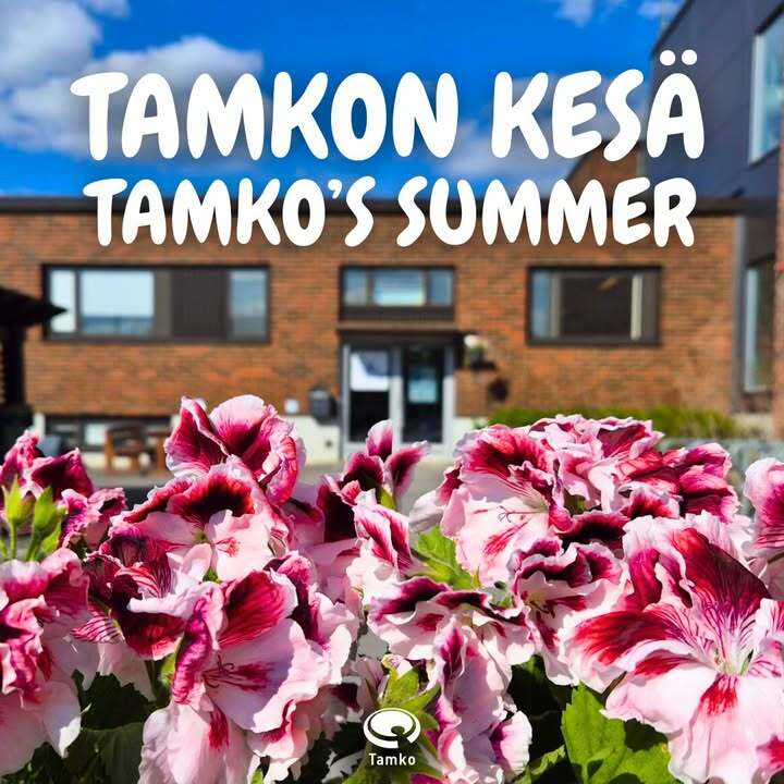 TAMKON KESÄ 💐🍓🦋 ☀️ 2.–13.6. Palvelemme kesäkuun alussa supistetuin aukioloajoin…