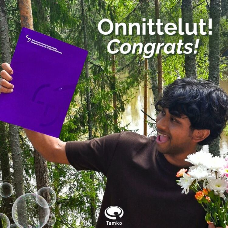 Tamko onnittelee tänään lämpimästi kaikkia kevään valmistuneita! 🎉 Lainaten erästä…