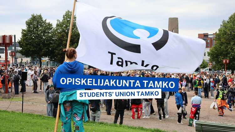Tampereen ammattikorkeakoulun opiskelijakunta (Tamko) päivitti kansikuvansa.