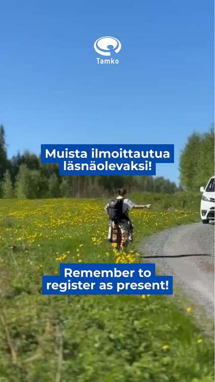 Opiskelija! Muistathan ilmoittautua läsnäolevaksi Pakissa viimeistään 31.7.2026. Kannattaa tehdä se&hellip;
