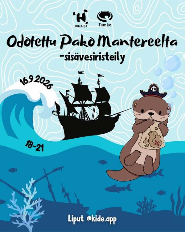 Tamko x HUMAKO Odotettu Pako Mantereelta -sisävesiristeily 16.9. (English below)&hellip;