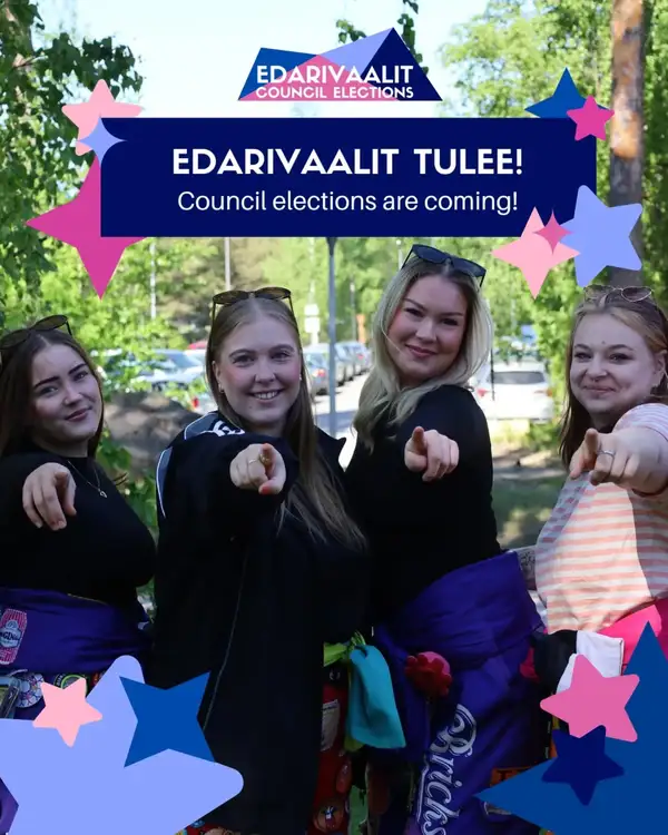 Edarivaalit lähestyy ✨ 💙 Tamkon edustajisto on 21 opiskelijan joukko,&hellip;